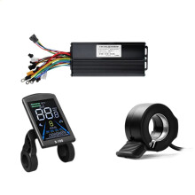Ebike Sine Wave Controller 36/48/52V 40A Brushless Controller and S-100 LCD Color Display E-Scooter Parts