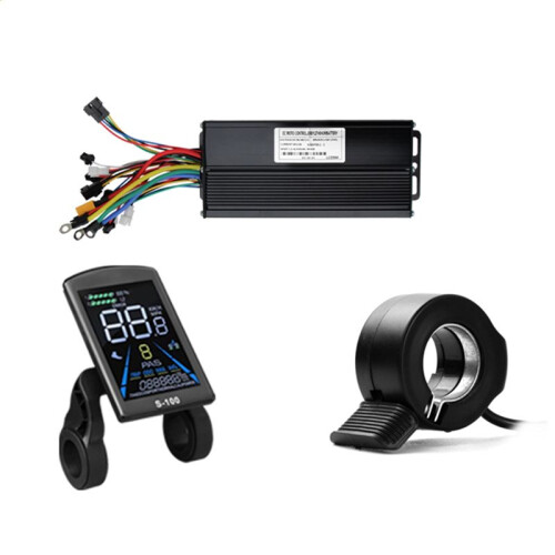 Ebike Sine Wave Controller 36/48/52V 40A Brushless Controller and S-100 LCD Color Display E-Scooter Parts