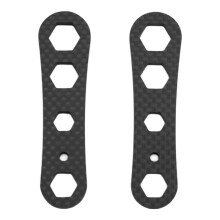 2PCS Universal Ultra Light Lure Fishing Carbon Fiber Wrench M5 8-10-11-12mm for 2204 Motor
