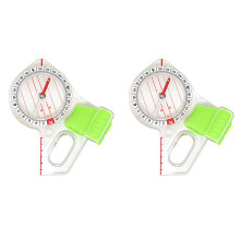 2X Professional Outdoor Thumb Compass Competition Elite Direction Compass Portable Compass Map Scale