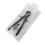 4X Compass Geometry Set with Lock, Math and Precision Compass, Metal and Durable for Drafting, Drawing, Measuring(Black) 7