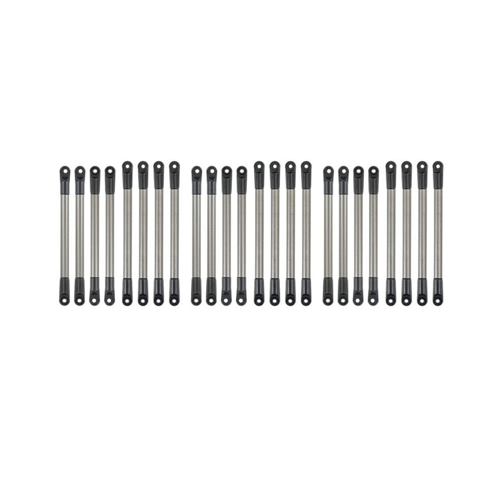 24Pcs Metal Link Rod Pull Rod Wheelbase For 1/10 Rc Crawler Car Axial Scx10 90027 Rc4wd D90 D110 Cc01 Tf2 Mst 6032562121354