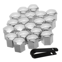 20pcs Wheel Nut Covers Lug Nut Caps Set for Car Styling Tool Installation Secure Fit