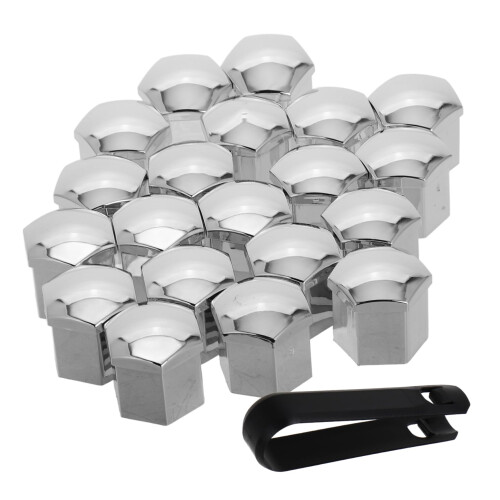 20pcs Wheel Nut Covers Lug Nut Caps Set for Car Styling Tool Installation Secure Fit