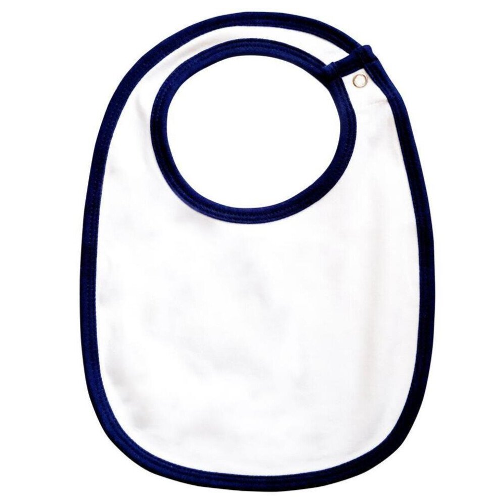 Babybugz Unisex White Single Layer Bib In - Image 3