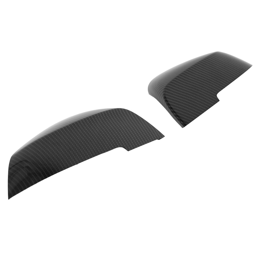 Rearview Mirror Cover Cap Carbon Fiber Style For Bmw 1-4 Series & X1 8401384403036