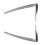 Front Bumper Grille Chrome Molding Trim for  YARIS IA 2016-2018 4