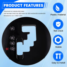 Car Center Shift Gear Indicator Panel PRND Cover Bezel for CX-7 2007-2014 EH42-64-350 EH44-64-350 EH4464350