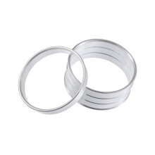 68mm to 64.1mm Hub Centric Rings Aluminum Wheel Hub Spacers 4pcs Set Accurate Alignment