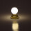 1:12 Dolls House Miniature Globe White Ceiling LED Light Lighting Lamp with Battery 8