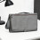 Large Capacity Diaper Bag with Changing Pad, Foldable Station, Stroller Straps, Light Gray 2