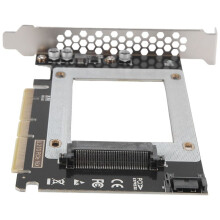 Expansion Adapter Card U2X16 PCIE3.0 X4X16-U.2 Adapter Card SFF8639 Multifunctional Expansion Card Supports U.2 SSDs,A