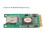 TF Micro- to MSATA M.2 Adapter TF Memory to MSATA Interface Embedded Industrial Mobile Module 4