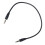 1 to 5 Audio Splitter 3.5mm Audio Router Separator Device Adapter with 3.5mm Wire Black 6
