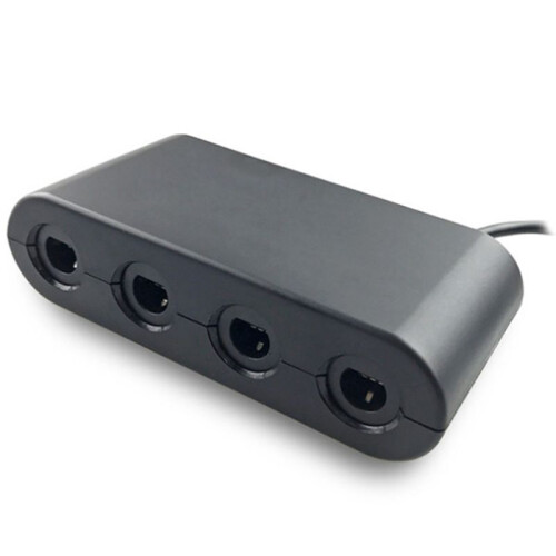 4  Game Converter for GameCube GC Controller USB Adapter for   NGC/ U/PC Controller Adapter 2