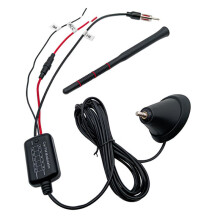 Car DAB+GPS+FM Antenna Car Active Radio Antenna with Modulator Waterproof Dustproof Universal Antenna