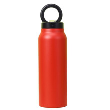 Roter 720-Ml-Wasserkocher mit Magnetischer Saugnapfhalterung für Handy, Wasser 04, Edelstahlbecher, Auto-Wasserkocher