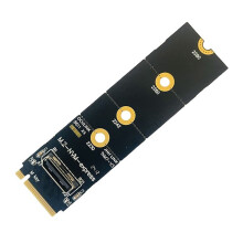 Für M.2 NVME auf Oculink Buchse SFF-8612 Adapter PCI-E X4 Adapterkarte Unterstützt DOCK-OC4 für 2,5 Zoll NVME U.2(SFF 8639)SSD