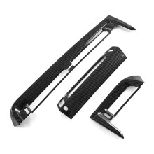 ABS-Kohlefaser-Auto-Armaturenbrett-Entlüftungsauslassabdeckung, Instrumententafel-Entlüftungsrahmen für  X1 U11 2023 2024 RHD