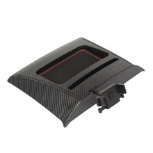 Dashboard Oraganizer Tray with Phone Holder Clip for Mustang 2015+ Center Console Stowing Storage Container Box