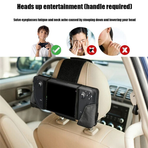 Car Headrest Mount Holder  Mount Holder Compatible for , Game Machine  Holder for Car Back 2