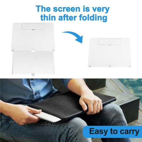 16 Inch Screen Magnifier Cell Phone Screen Amplifier Pull Out Cell Phone Amplifier Cell Phone Holder Screen Magnifier B 2