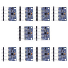 10st MPU6500 Gyroskopaccelerometersensormodul 6-Axlig GY-6500 Sensormodul IIC Kommunikationsprotokoll