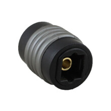 Speaker DVD Player Digital Audio Optical Cables Adapter Portable CD Fiber Optic Female Extender Extension Coupler 1Pcs