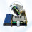 Expansion Board Module for Raspberry Pi 5 PCIE M.2 Dual SSD Expansion Board NVME Protocol Portable Module 5