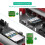 PCIE to 2 Micro- Adapter Card  PCIE to Dual TF Module Laptop SSD Reader Module 7