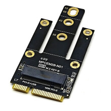 Adapter Card MPCIE to KEY-B Expansion Slot MINIPCI-E to M.2 NGFF NIC Adapter Card WIFI Interface to M Adapter Card A