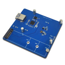 Expansion Board Module for Raspberry Pi 4B M.2 PCIE SSD Portable Expansion Board Module