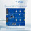 Expansion Board Module for Raspberry Pi 5 PCIE M.2 Dual SSD Expansion Board NVME Protocol Portable Module 7