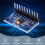 Módulo de Sensor de Acelerómetro Giroscopio MPU6500 de 10 Piezas Módulo de Sensor GY-6500 de 6 Ejes Protocolo de Comunicación IIC 4