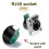 10PCS Ethernet Rj45 Chassis Socket NE8FDP Ethernet Pass Through Connector IP65 Waterproof B 2