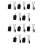 5X New USB 2.0 to IDE  S-ATA/2.5/3.5 Adapter Cable (Adapter Cable) 1