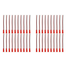 20 Pairs Jst Plug Connector Rc Lipo Battery Male/Female