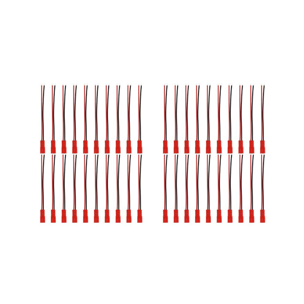 20 Pairs Jst Plug Connector Rc Lipo Battery Male/Female 6032747000900