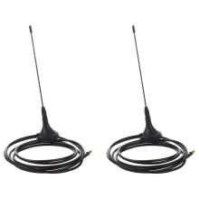 2X Digital-Zusatzantenne Fuer Tv 5Dbi Dvb-T Dvb-T Hdtv Mcx Stecker