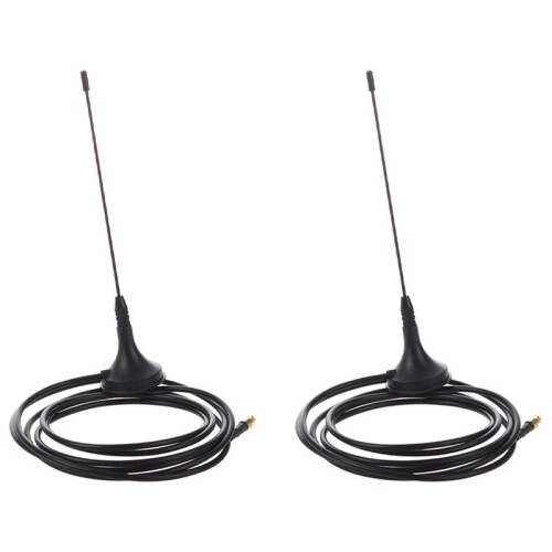 2X Digital External Antenna for Tv 5Dbi Dvb - T Dvb - T Hdtv Mcx Connector