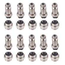 10 Stueck Universal-Schalttafelmontage 16 mm 2-Pin Aviation Verbindungsstecker
