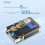 Waveshare PCIe to Dual Channel M.2 Adapter Board Module for Raspberry Pi 5 5Gbps Module Hard Disk Read/Write Faster Module 5