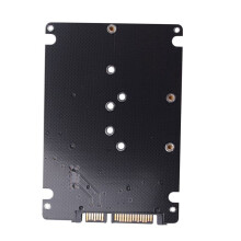 2X 2 i 1 NGFF M.2 B+M Key  PCI-E eller MSATA SSD Till  III Adapterkort för Full Msata SSD/ 2230/2242/2260/22X80 M2
