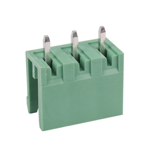 40Pcs 5.08mm Pitch 3Pin SCREW Plug-in PCB Bloque de Terminales Conector de ángulo Recto 1