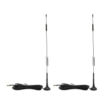 2X 5DBi-1090MHz-Antenna-ADS-B-Modem-Router-SMA-Male-MCX-Male-for FlightAware