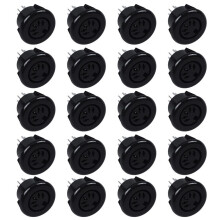 20X Female 5-Pin DIN-Stecker Plattenmontage Tastatur Kabel Stecker Adapter