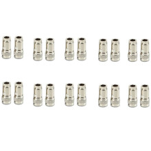 20 Pcs N Type Male Clamp RG8 LMR400 RG165 RG213 7D-FB RF Coaxial Connector