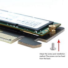 5X Erweiterungs Karte M.2 NVME SSD Zu PCIE 3.0 X16 / X8 / X4 Desktop SSD Adapter Karten Unterstützung 2230 2242 2260 2280 SSD Größe