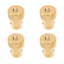 4X SMA Male to BNC Female Jack M/F Straight Type RF Adapter Coaxial Connector
