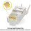 100 Pcs Cat6/6A RJ45 Pass Through Modular Plugs, Shielded (STP) External Ground Connector,EZ Crimp 4